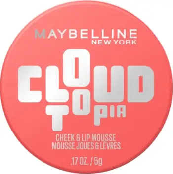 Blush mat dhe balsam për buzë Maybelline Cloudtopia 05 Coral Illusion për femra, 5g