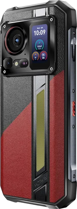 Celular HOTWAV Hyper 7 Pro 256GB 36GB RAM 6.6" 120Hz 5G USB-C 10800mAh, i kuq, set - 3