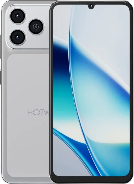 Celular HOTWAV A17 Pro Max 4GB/128GB 6.75\" 120Hz 5160mAh, argjendtë - 1