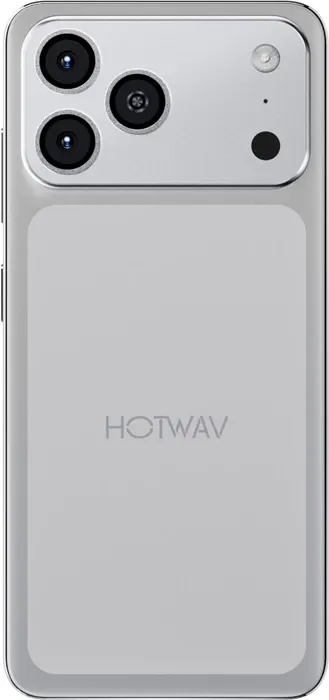 Celular HOTWAV A17 Pro Max 4GB/128GB 6.75\" 120Hz 5160mAh, argjendtë - 2