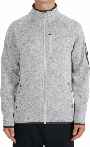 Fleece për meshkuj 4F M443, gri e çelët melange