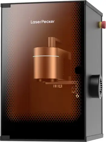 Gravues lazeri LaserPecker LP4-SV Safeguard, dual lazer 10W 450nm + 2W 1064nm, Bluetooth/USB, zonë pune 160×120mm, set