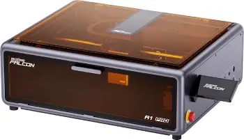 Gdhendës lazer, Creality Falcon A1 Pro, 20W + IR 2W, zonë pune 268×358 mm, AI kamera, dizajn i mbyllur Class 1