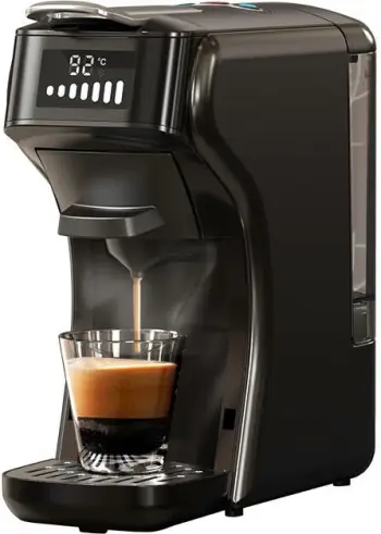 Aparat kafeje me kapsula, HiBREW H1B, 5-në-1, 20 bar, 1450 W, pije të ftohta/ të nxehta, i zi