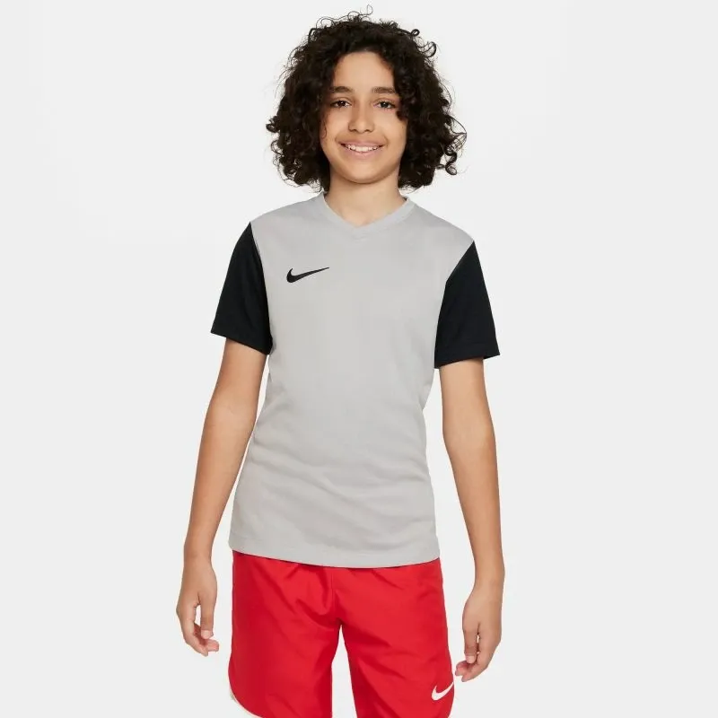 Maicë për fëmijë Nike, e zezë/gri - 1