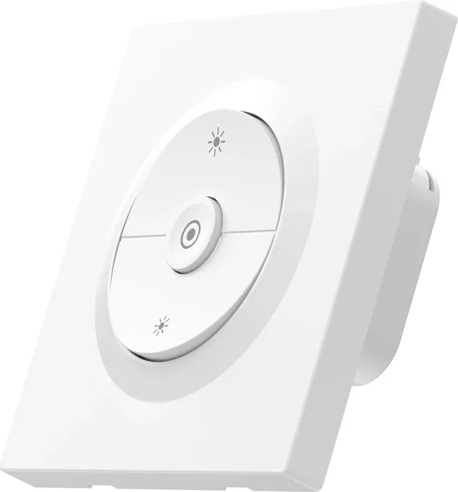 switch/dimer muri smart WiFi Sonoff MINI-DIM-E (Orb-DIM), Matter, 0-100% dimming, max 400W, 86x86mm, i bardhë, set - 1
