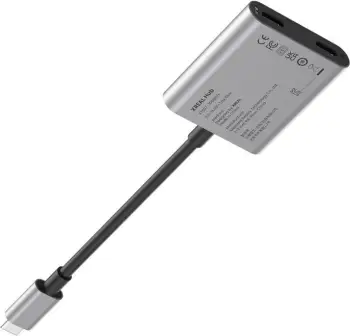 Adapter karikimi HUB, XREAL X7007, 45W, 120Hz, argjendtë