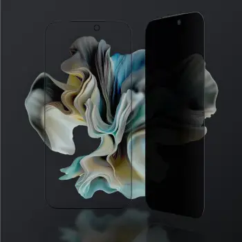 Mbrojtës ekrani xham i temperuar, AmazingThing, Titan Vision 7 Privacy, për iPhone 17 Pro Max, ±28° Privacy Shield, 9H