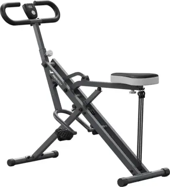 Makinë squati MERACH MR-R07BH1, 3 nivele rezistence, kënde 30°/60°/90°, max 159 kg, monitor trajnimi, gri e errët