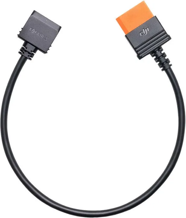kabllo karikimi e shpejtë DJI Power SDC CP.DY.00000045.01 125W 40cm për DJI Air 3/Air 3S, e zezë - 1