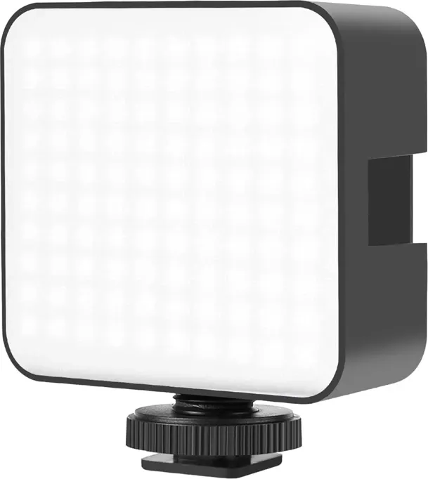 Lampë video LED, Puluz, PU4141B, 100 LED, 2900-6500K, USB-C/2x AA, e zezë - 1