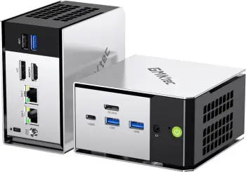 Mini kompjuter GMKtec M8 Ryzen 5 PRO 6650H 16GB RAM 512GB SSD Windows 11 Pro, argjend/e zi