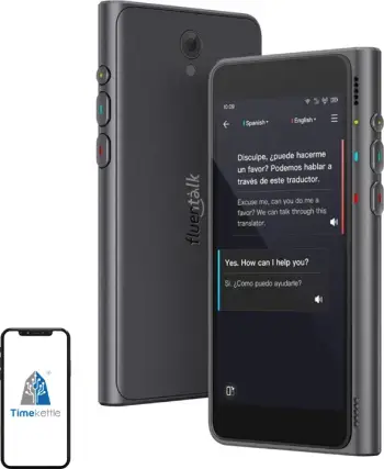 përkthyes elektronik Timekettle T1 32GB, ekran 4-inç, online/offline, gri