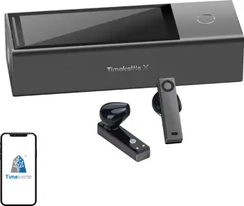 Përkthyes Timekettle X1, 3GB RAM 32GB, 43 gjuhë/96 aksente, set me Kufje, gri