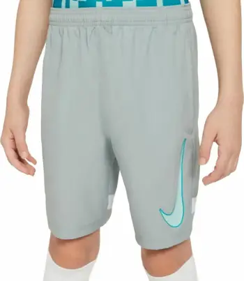 Shorce sportive për fëmijë Nike, gri