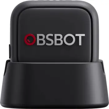 Mikrofon lavalier pa tela OBSBOT VOX SE 48 kHz/24-bit, 20 orë, për Tiny 3/3 Lite, i zi, set me dok karikimi