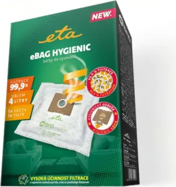 Qese për Fshesë Elektrike ETA eBag HYGIENIC 960068010