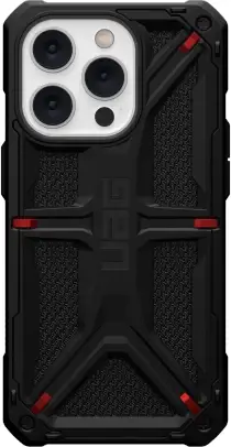 Mbështjellës UAG Monarch për iPhone 14 Pro, 5 shtresa, Kevlar, MIL-STD 810G, e zezë
