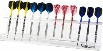 Stendë akrilike për shigjeta Harrows Darts Display Stand 12