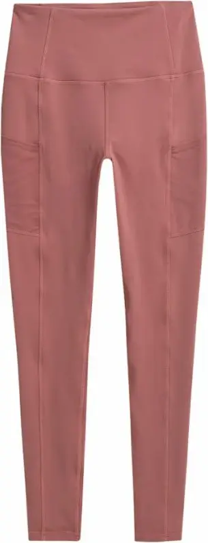Leggings për femra Outhorn, ngjyrë e errët rozë