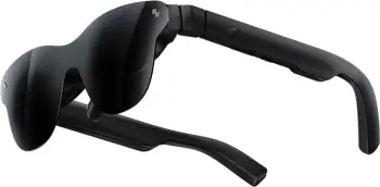 Syze AR RayNeo Air 4 Pro, Micro-OLED 0.6\", HDR10, 1200 nits, 60/120 Hz, 76 g, të zeza