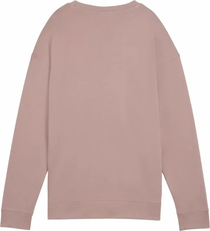 Duks për femra Puma ESS Small No. 11 Logo Relaxed Crew, rozë - 3