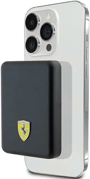 Powerbank Ferrari Metal Logo MagSafe 5000mAh, i zi