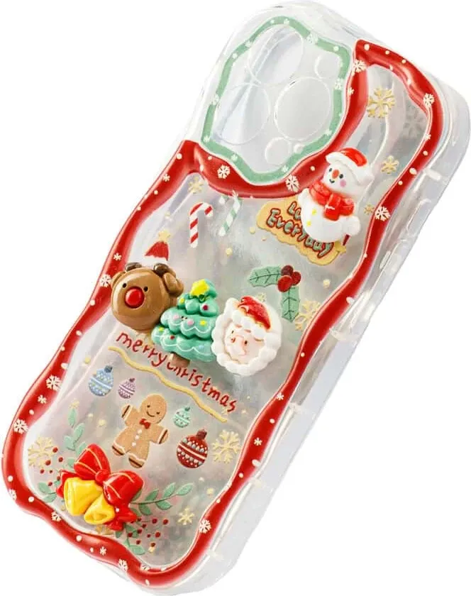 Fotroll për telefon TECH TIME Christmas Edition Red (IP13PRO) - 4