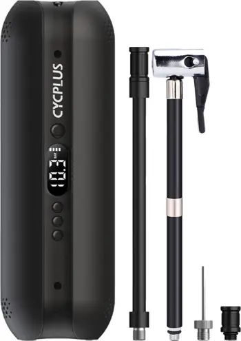 Pompë elektrike Cycplus A2 Plus AL1 150 PSI 7800 mAh e zezë, set