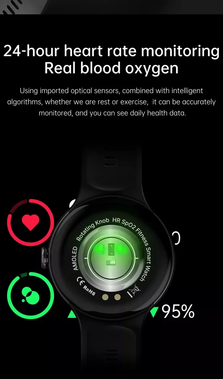 Orë e mençur Linwear LA13 AMOLED, rozë - 2