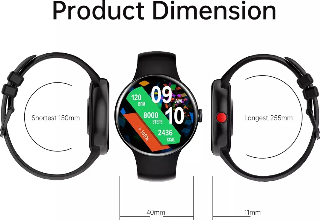 Orë e mençur Linwear LA13 AMOLED, rozë - 3