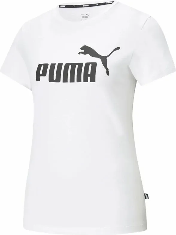 Maicë Sportive Puma ESS Logo për Femra, e Bardhë - 1