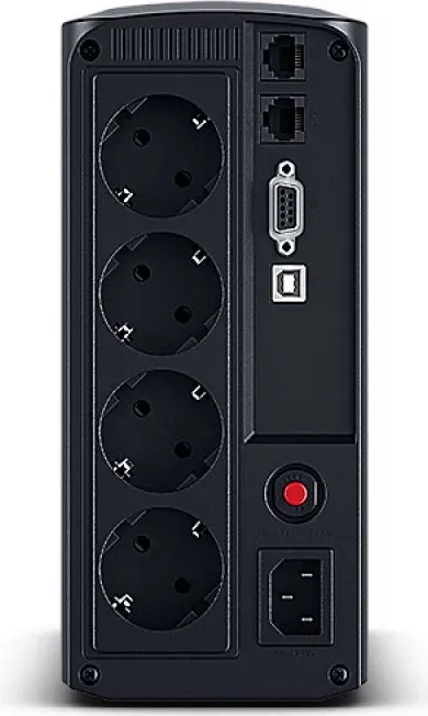 UPS, CyberPower, ValuePro VP1000ELCD, 1000VA LCD AVR USB Schuko, e zezë - 5