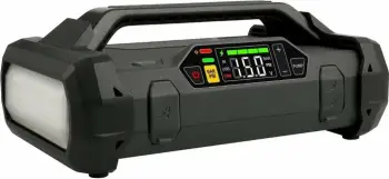 Jump starter Lokithor JA301, powerbank 20000mAh, kompresor, dritë LED, i zi