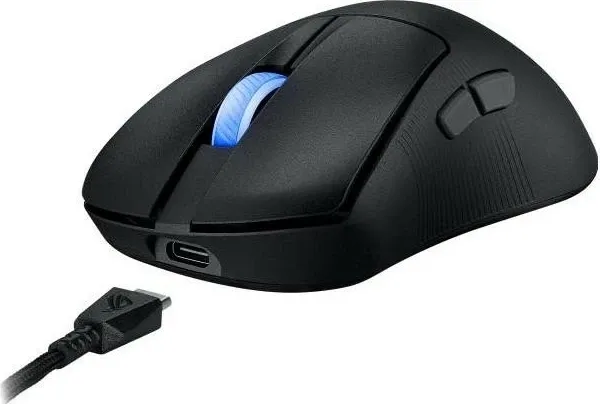 Mi kompjuteri gaming ASUS ROG Keris II Ace Wireless, 42000 DPI, tri-mode, i zi - 3