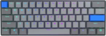 Tastierë mekanike Endorfy Thock V2 Compact Wireless, 60%, RGB, gri