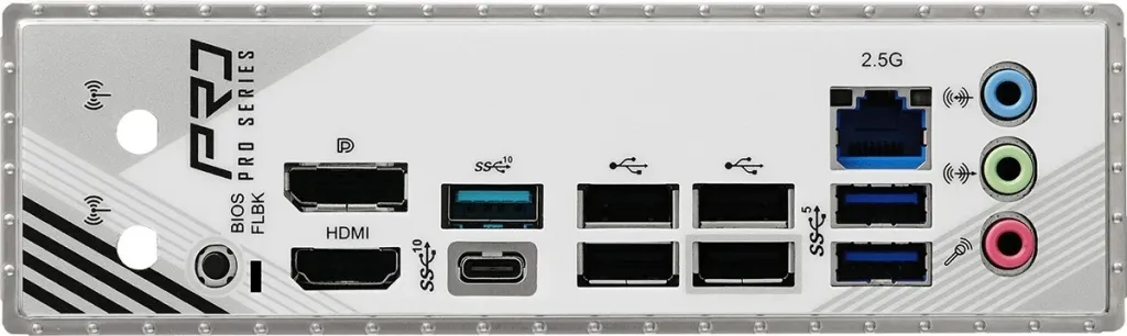 Pllakë amë Asrock B850M Pro RS, Socket AM5, micro ATX, E zezë - 5