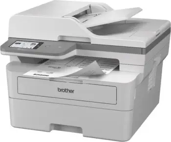 Printer multifunksional lazer mono, Brother, MFC-L2980DW, Wi‑Fi, USB 2.0, duplex, tabaka 250 fletë, bardh e zi