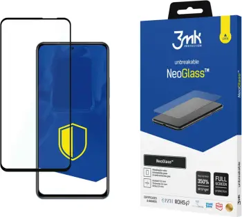 Xham mbrojtës ekrani 3mk NeoGlass për Xiaomi Redmi K40 Pro 5G, full cover, 8H, Black