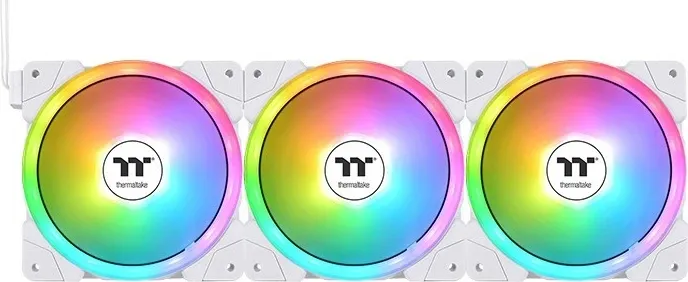 Ventilatorë Thermaltake SWAFAN EX12 ARGB, 12 cm, 3 copë, Bardhë - 4