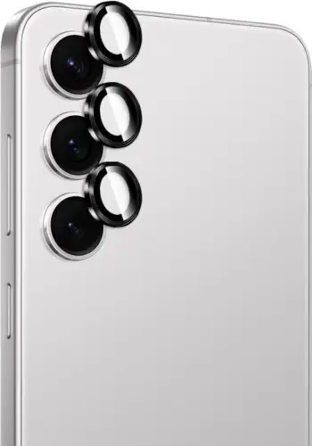 Mbrojtës xhami i temperuar për kamerë Puro Camera Lens Protector për Samsung Galaxy S26/S26 Plus, kornizë e zezë