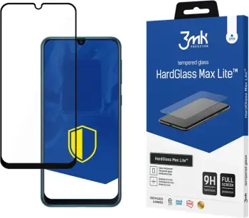 Xham i kalitur mbrojtës ekrani 3mk HardGlass Max Lite 0.3 mm për Samsung Galaxy M31/M31 Prime, i zi