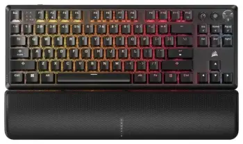 Tastierë mekanike Corsair K70 Core TKL wireless, RGB, MLX Red, e zezë