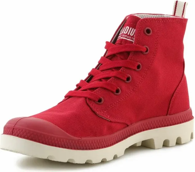 Këpucë Palladium unisex, të kuqe - 3