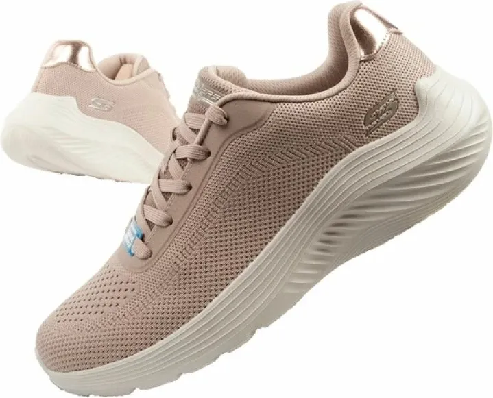 Atlete femra Skechers Bobs Squad Waves, bezhë - 1