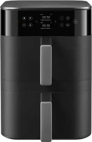 Fryer ajri Xiaomi Dual Zone 12L, dy shporta, e zezë