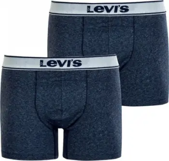 Boksera Levi’s 2X Boxer Shorts Vintage Heather Navy, madhësia S, blu e errët