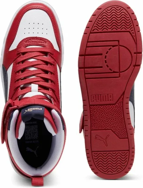 Atlete për meshkuj Puma, të bardha, të kuqe, të kaltër - 6
