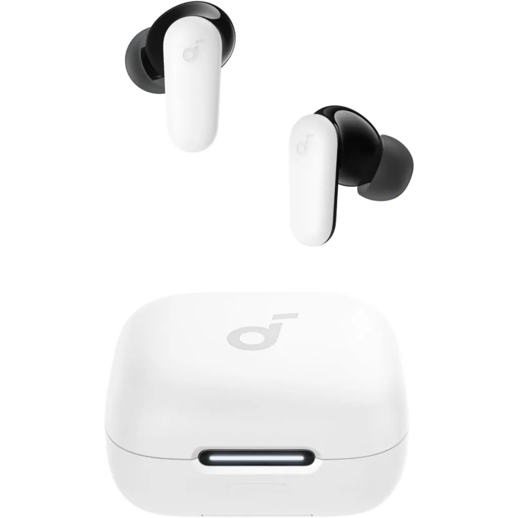 Kufje Anker Soundcore P30i, true wireless, bardhë - 1
