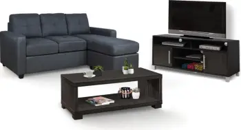 Set studentor 3 pjesë divan-tavolinë kafeje-mobilje TV FH11139